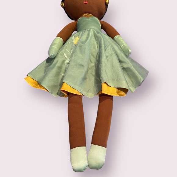 NWT Disney Pillowfort Tiana Princess And The Frog Throw Pillow Doll Toy 20" - Picture 2 of 10